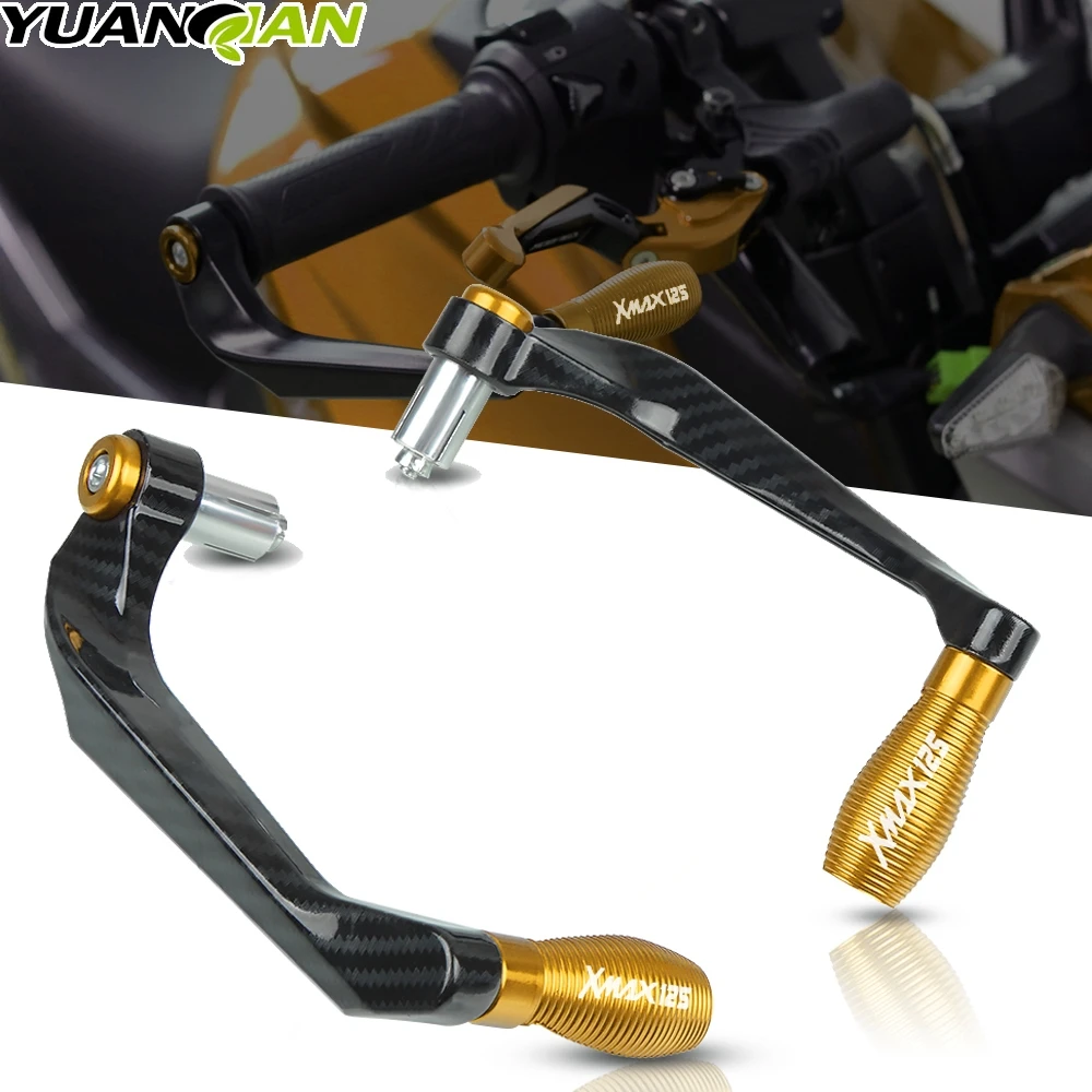 For YAMAHA XMAX 125 X-MAX 2017 2018 2019 Motorcycle Accessories Handlebar Grips Guard Brake Clutch Levers Protector | Автомобили и