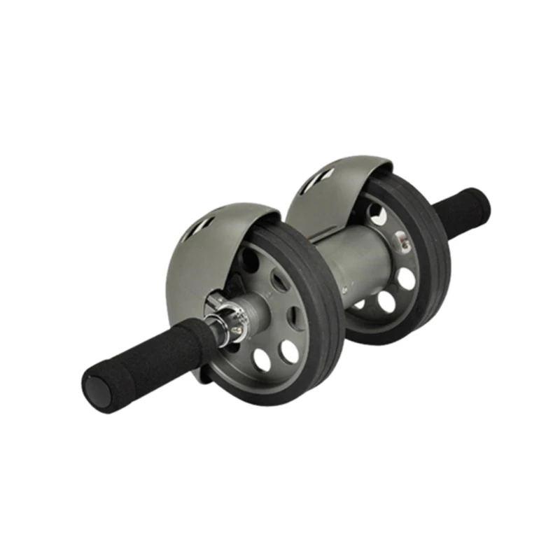 Abdominal Exercise Wheel Multifunctional Abdominal Device Double Revolving Abdominal Fitness Wheel Muscle Fitness Equipment