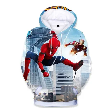 

Fashion Cartoon Spiderman 3D Print Sweaters Children Baby Kids Boys Girls Clothing Top Wear Toddler Kid Girl Boy Clothes Gifts