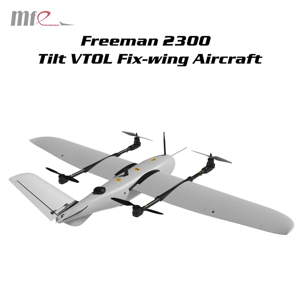 Makeflyeasy Freeman 2300 Tilt VTOL Aerial Survey Carrier Span Wing 2300mm UAV mapping 1