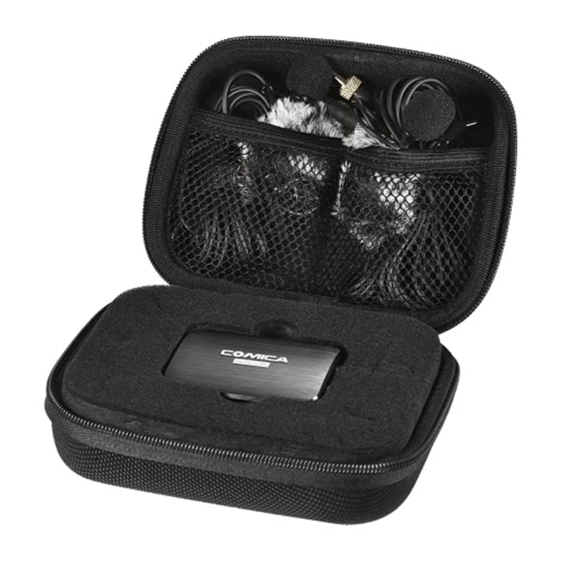 Comica Dual. Lav-D03 двухголовый петличный конденсаторный микрофон для Canon Nikon sony Dslr камеры видеокамеры ПК для Iphone 6 Android Smartpho