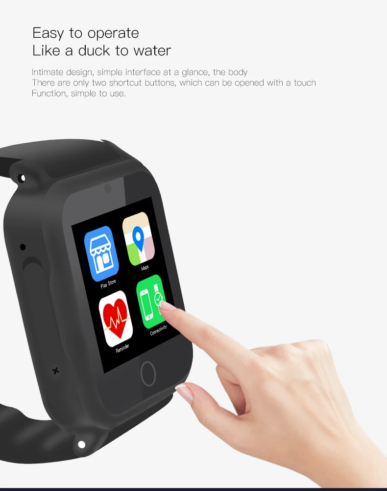 Android система, старый человек, gps, смартфон, часы, поддержка gps навигации, SIM, 3g, gps, Wifi, Bluetooth, 4,0, камера, умные часы