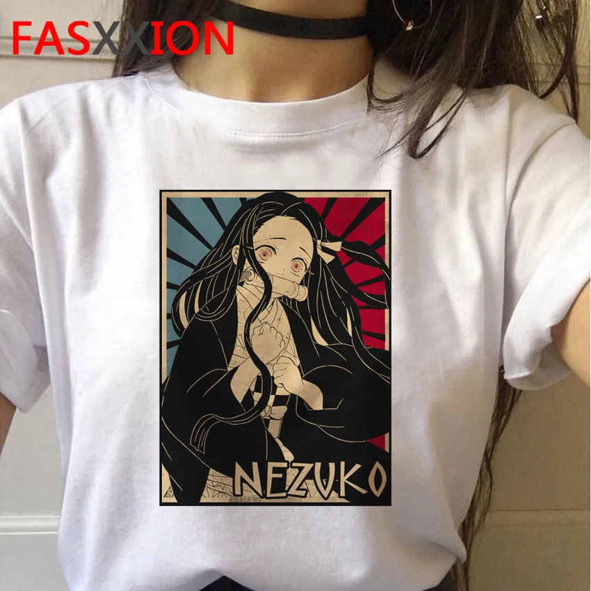 Лидер продаж, футболка с рисунком «Demon Slayer», футболки, уличная одежда в стиле панк, Kimetsu No Yaiba, футболка, одежда с японским аниме, Мужская забавная футболка