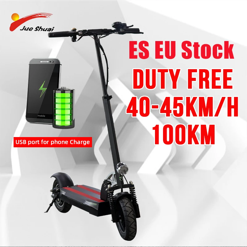 

X48 Electric Scooter Duty Free EU UK 48V 500W Skateboard ES US stock High Speed Strong Power for adults Electric Kick Scooter