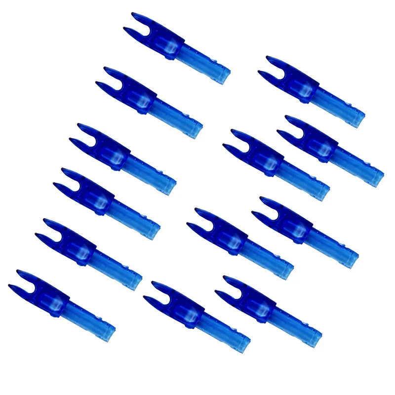 50 Pieces Outer Diameter 4.2mm Internal Archery Tail S Size Arrow Shaft "G" Nocks Small Groove 0.88 Hunting Arrow Nock