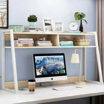 

Desktop Shelf Provincial Space Student Desk Household Simple Dormitory Tieyi Small Bookshelf Desk Shelf