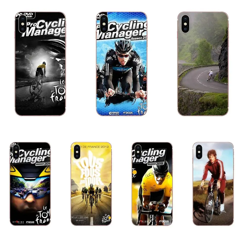 Cycling Manager Tour For Samsung Galaxy Note 5 8 9 S3 S4 S5 S6 S7 S8 S9 S10 5G mini Edge Plus Lite Soft Personalized Pattern | Мобильные