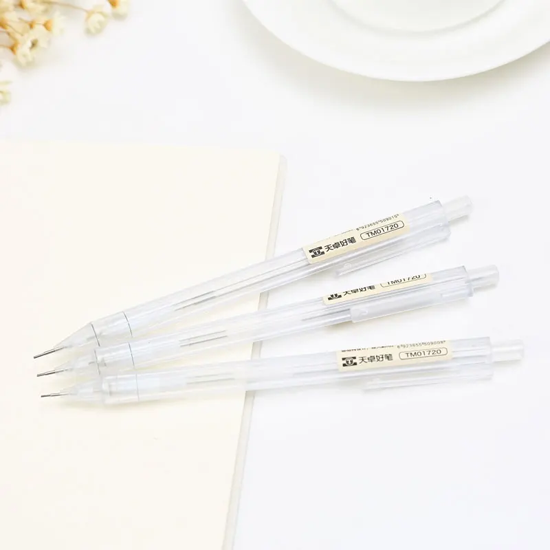 Automatic Pencils Matte Plastic Students School Drawing 0.5MM Cute Mechanical Writing Tool Stationery Children Kawaii