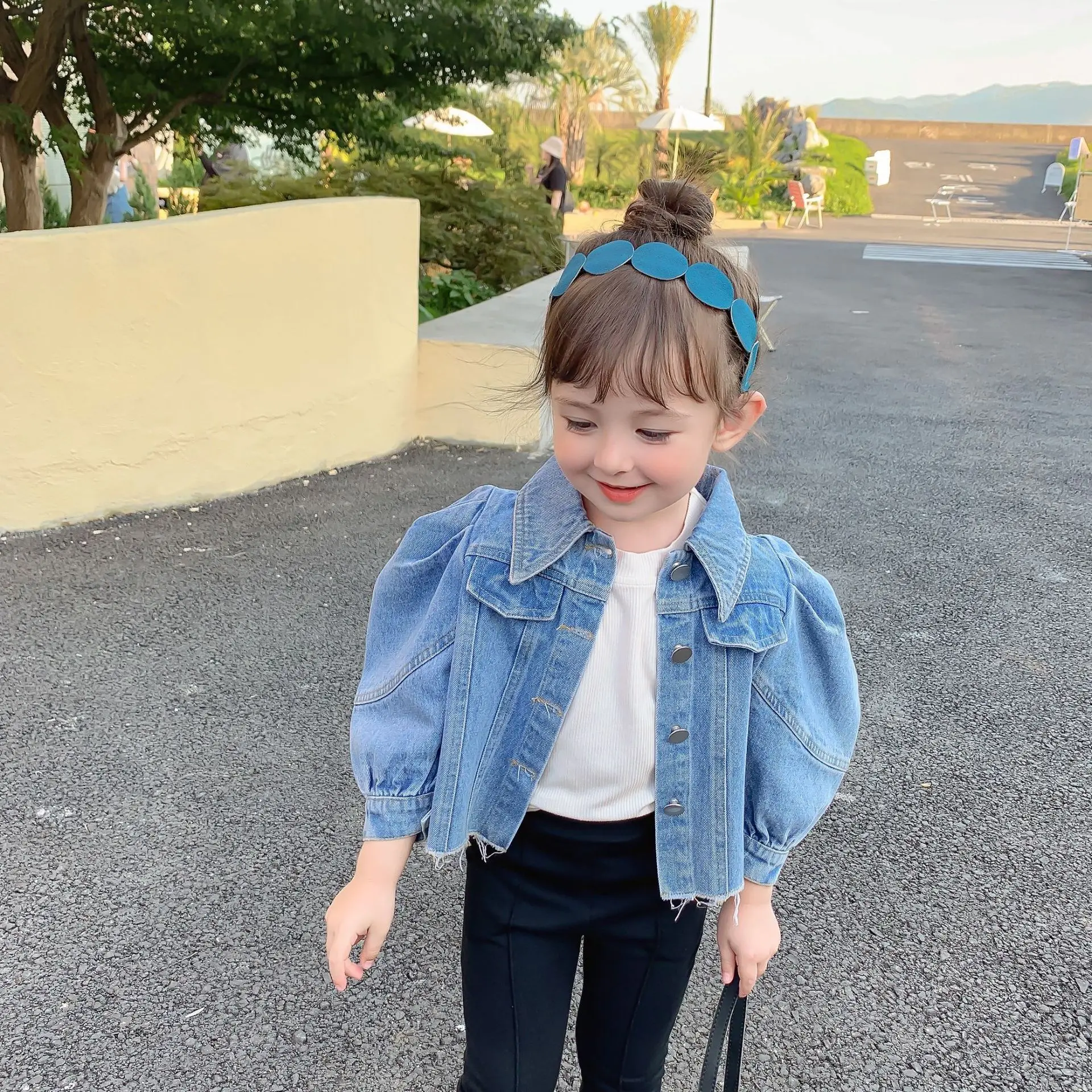 baby girl denim jacket