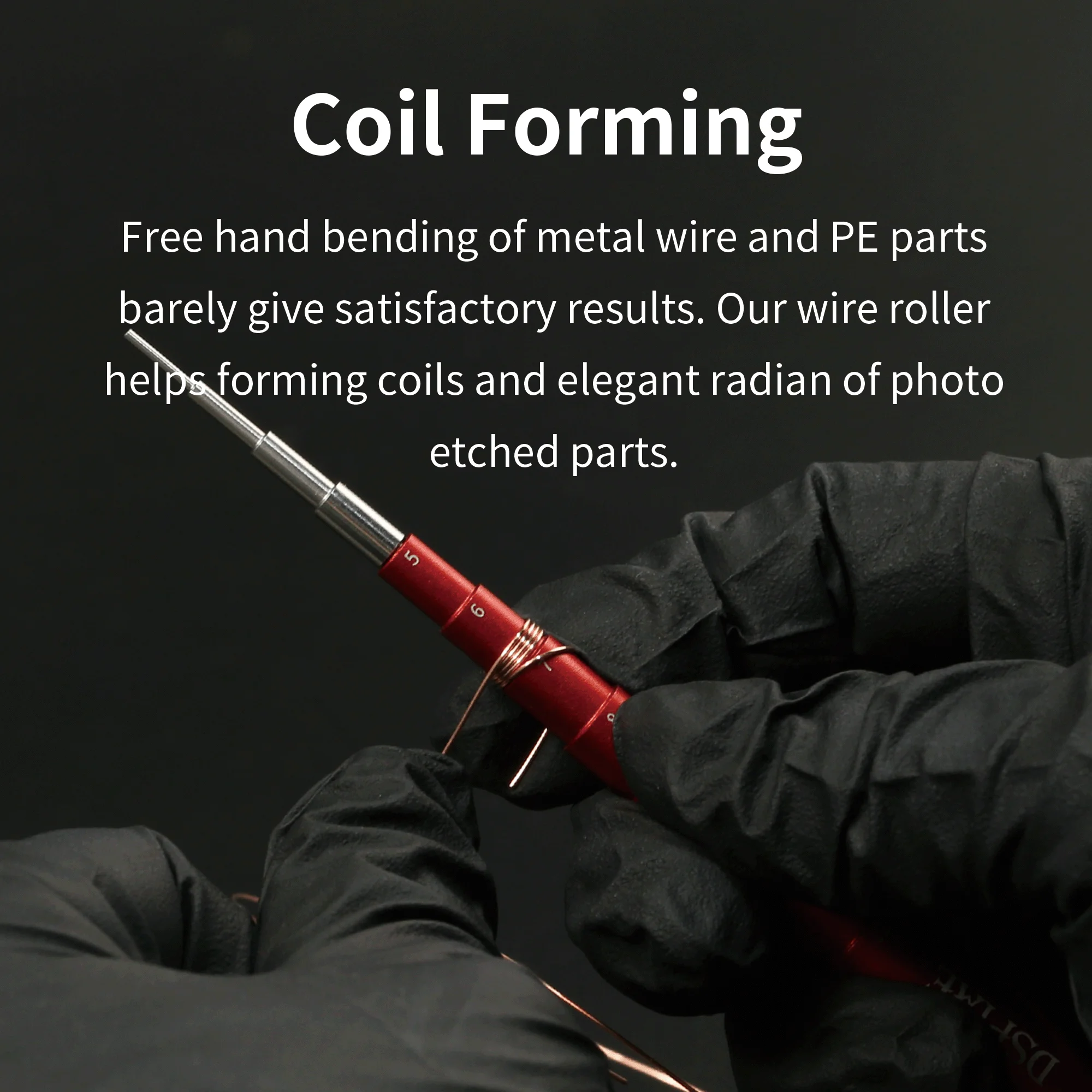 DSPIAE AT-CR Stepped Wire Roller Multistage Wire-winding Rod Gundam Models Making Hobby Modeling DIY Cutting Tools