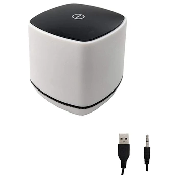 

Mini Desktop Speaker USB Powered and 3.5mm o Input Wired Computer o for PC/Smart Phone and Tablet Computer