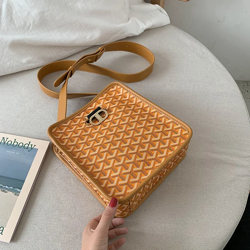 

INS Online Celebrity WOMEN'S Bag Emo Dog Bag 2019 New Style Korean-style Versatile Large-Volume Wide-Strap Crossbody Bag