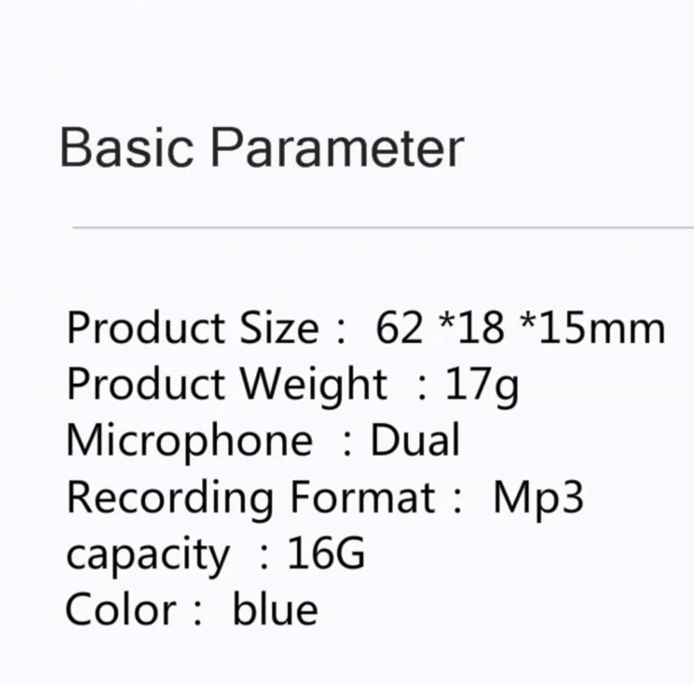Xiaomi Sogou Smart Recording Pen Back Clip Translator 360 Degree mi For Train Meeting HD Recording