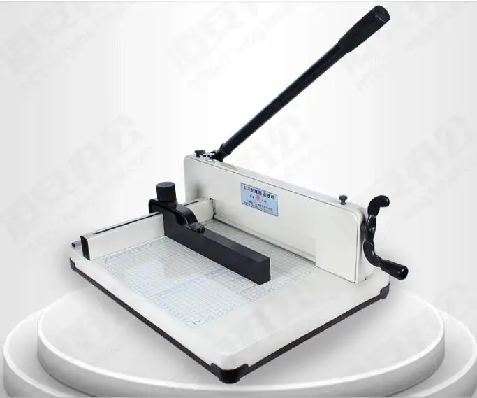 

Desktop Paper Cutter Guillotine 858-A3 size paper Cutting Machine max width 44mm Paper Cutting Machine cutting thickness 4CM