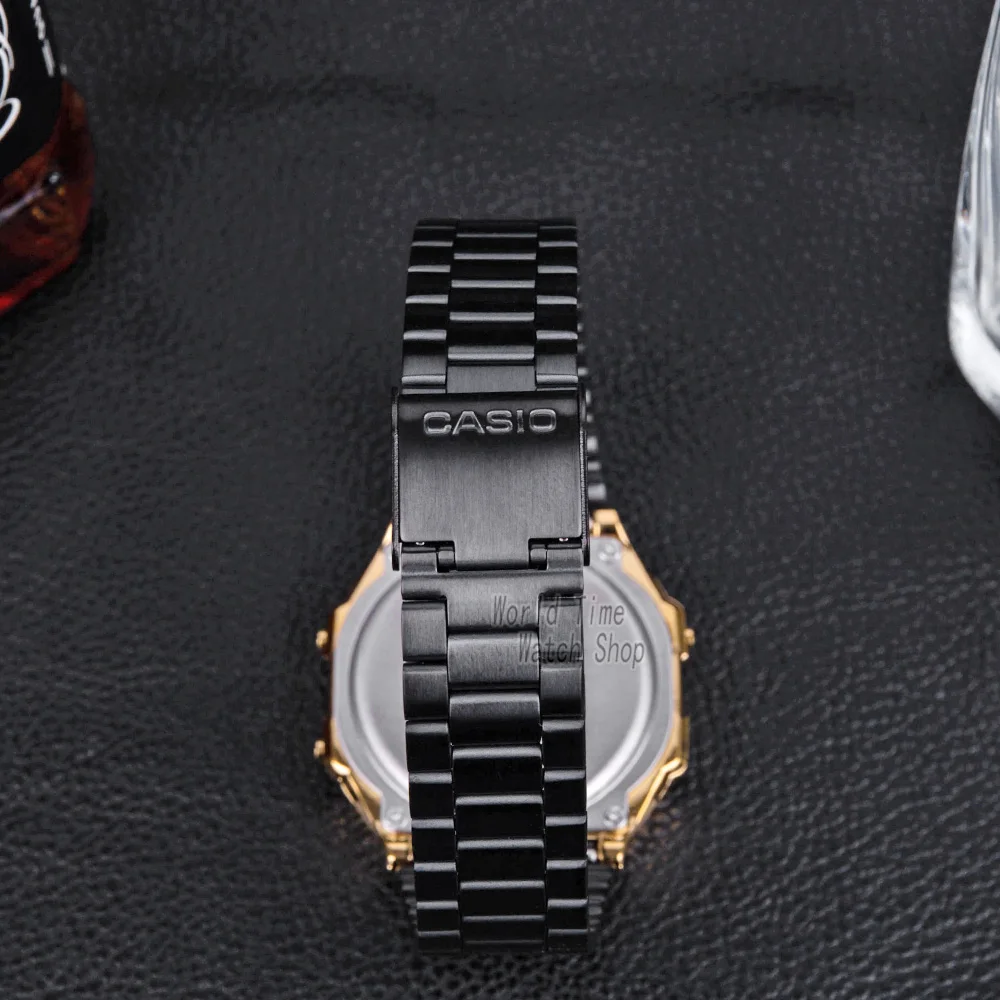 Casio часы золотые мужчины лучший бренд класса люкс LED цифровые водонепроницаемые