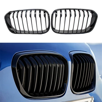 

For Bmw 1 Series F20 F21 2015 2016 2017 Decoration Car High quality durable Bright Black replacement Front Kidney Grill Grille
