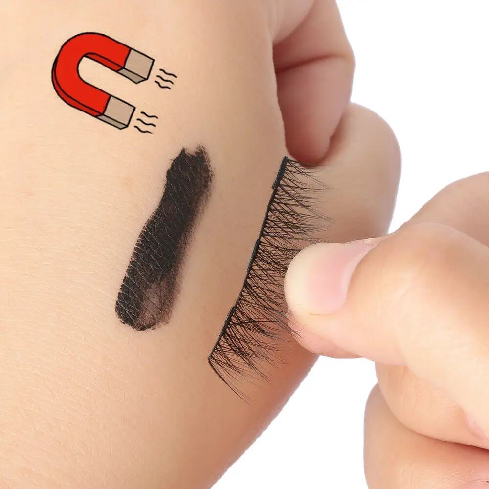 Black Waterproof Magnetic Eyeliner Cream Long-lasting Natural Women Eye Liner Gel Pencil Beauty Comestics Makeup Tools Gift Black Waterproof Magnetic Eyeliner Cream Long-lasting Natural Women Eye Liner Gel Pencil Beauty Comestics Makeup Tools Gift