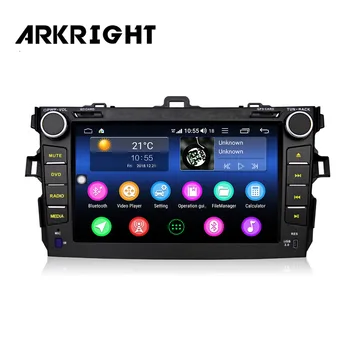 

ARKRIGHT 8'' 2 Din Car Radio Stereo GPS Navigation Android 8.1 Head Unit For Toyota Corolla Car Multimedia Player 4G SPDIF