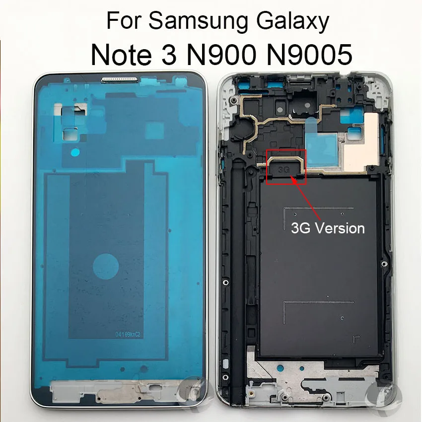 Средняя рамка для samsung Galaxy Note 3 III N9005 N900 оригинальная новая задняя панель Корпус чехол шасси+ боковые кнопки