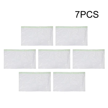 

7pcs Hygienic Cat Litter Filter Bag Thick Kitten Cleaning Pet Supplies Liners With Drawstring Home For Recycling Portable