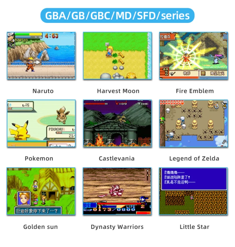 5.1 Inch Handheld Portable Game Console X19s Dual Joystick 8GB Preloaded 1000 Games Support TV Out Video Game Camera Machine