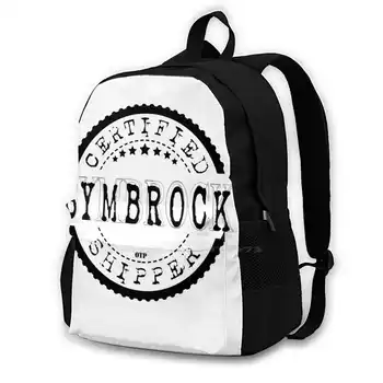 Certified Symbrock Shipper ( Black Stamp ) Bag Backpack For Men Women Girls Teenage Black Certified Symbrock Shipper Eddie Brock