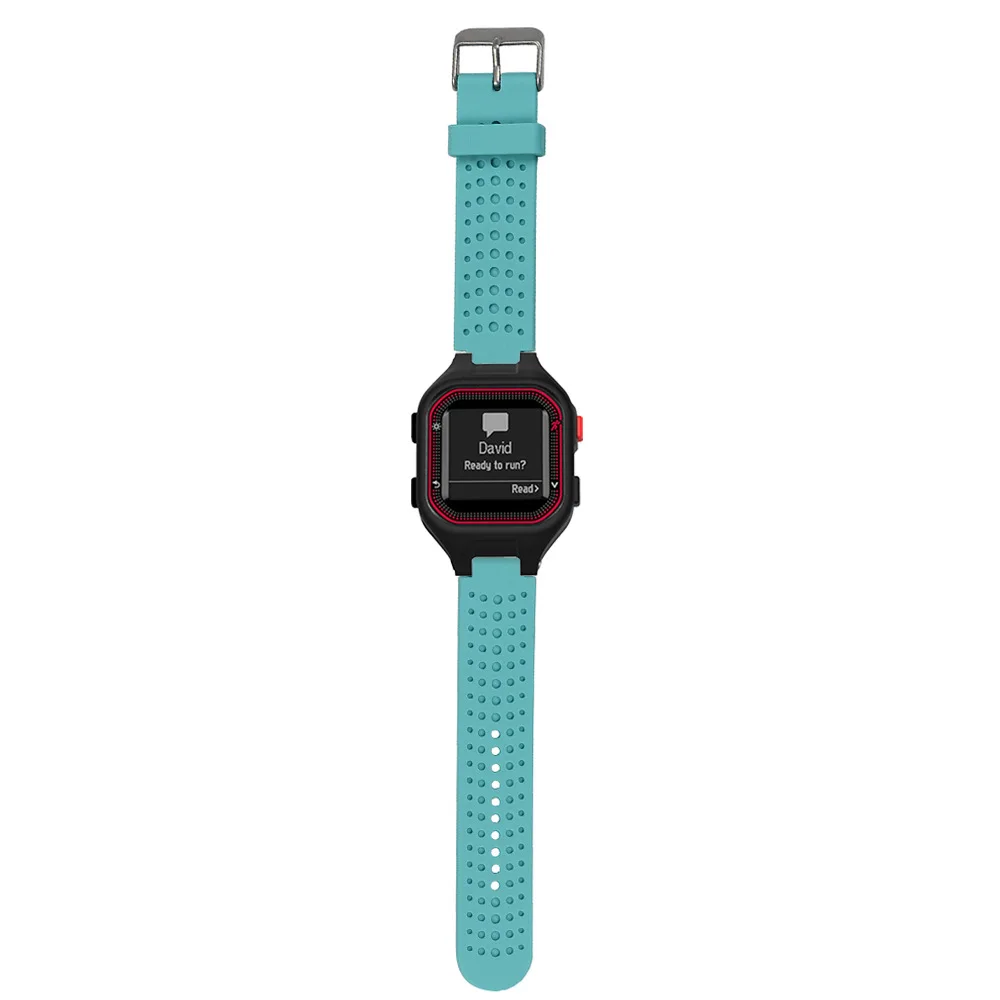 Tonbux ремешок для Garmin Forerunner 25 силиконовые наручные часы ремешок браслет для женщин/мужчин S/L с двумя инструментами обмена