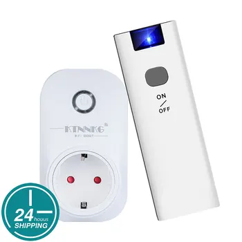 

EU Smart soket use TUYA APP smart life And transmitter at the same time work ，for Poland Korea Plug Alexa Google Home Mini IFTTT