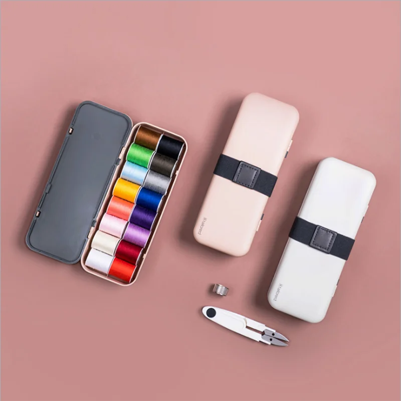 

Boxes for Storage Organizer for Small Things Household Sewing Box Set Portable Multifunctional Bag Needle and Sewing Box
