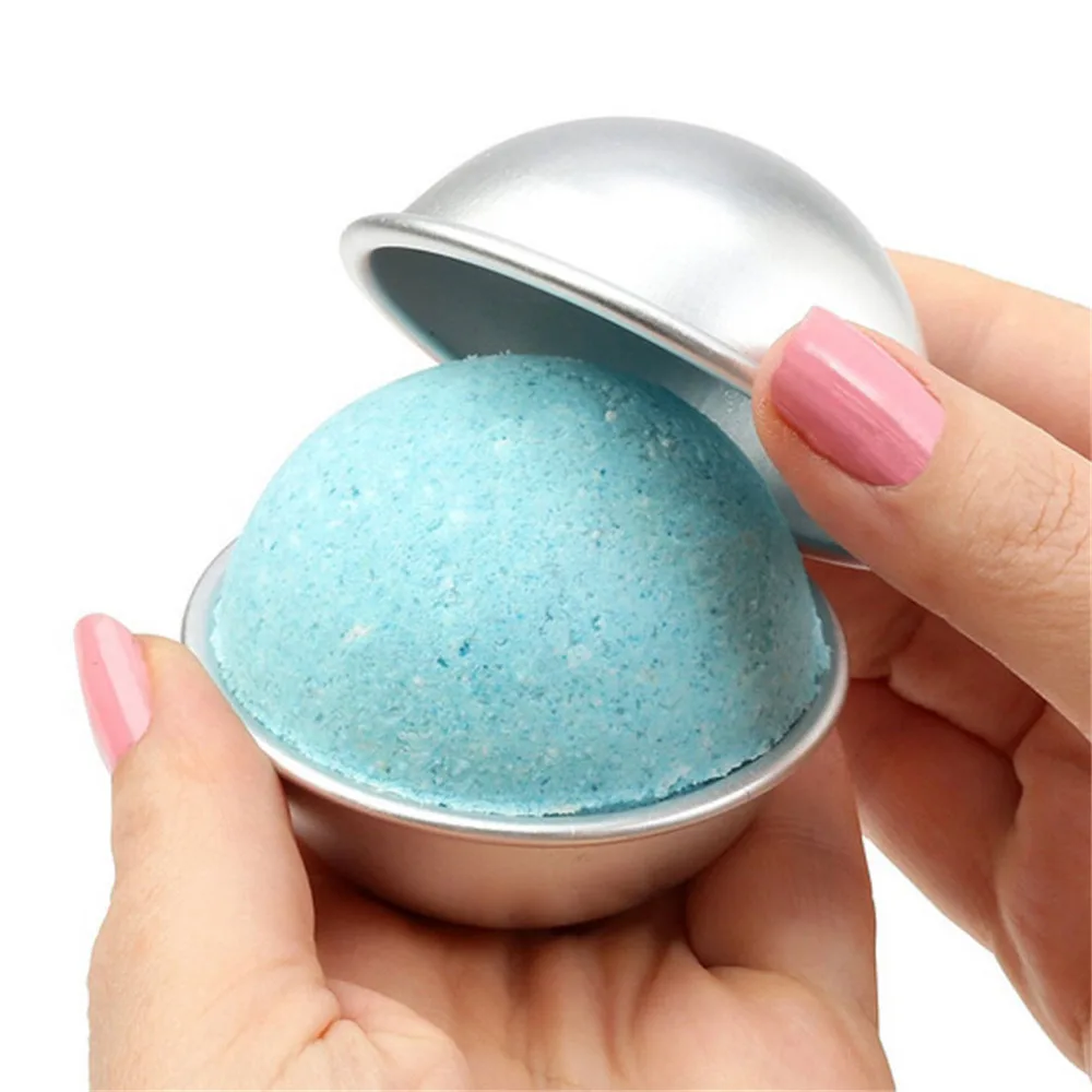 3 Size Trumpe Aluminum Semicircle DIY Round Ball Cake Mold Egg Tarts Pudding Jelly Ice Cream Moulds Fondant Baking Tools | Дом и сад
