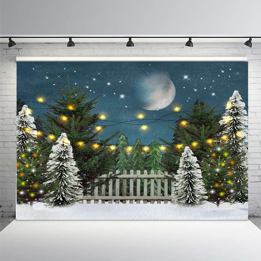 

Christmas Photography Backdrops Winter Snow Baby Newborn Photo Booth Backgrounds for Photocall Studio Photographic Vinyl Fabric