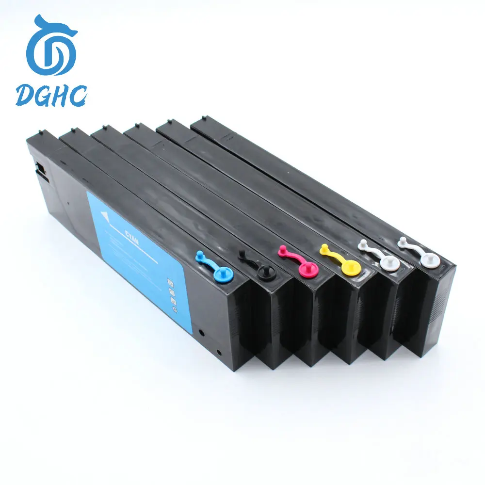 

4 цвета, 6 цветов, 220 мл, многоразовый УФ картридж с чернилами для Roland, Mutoh, Mimaki и др., большой формат принтера, черный картридж