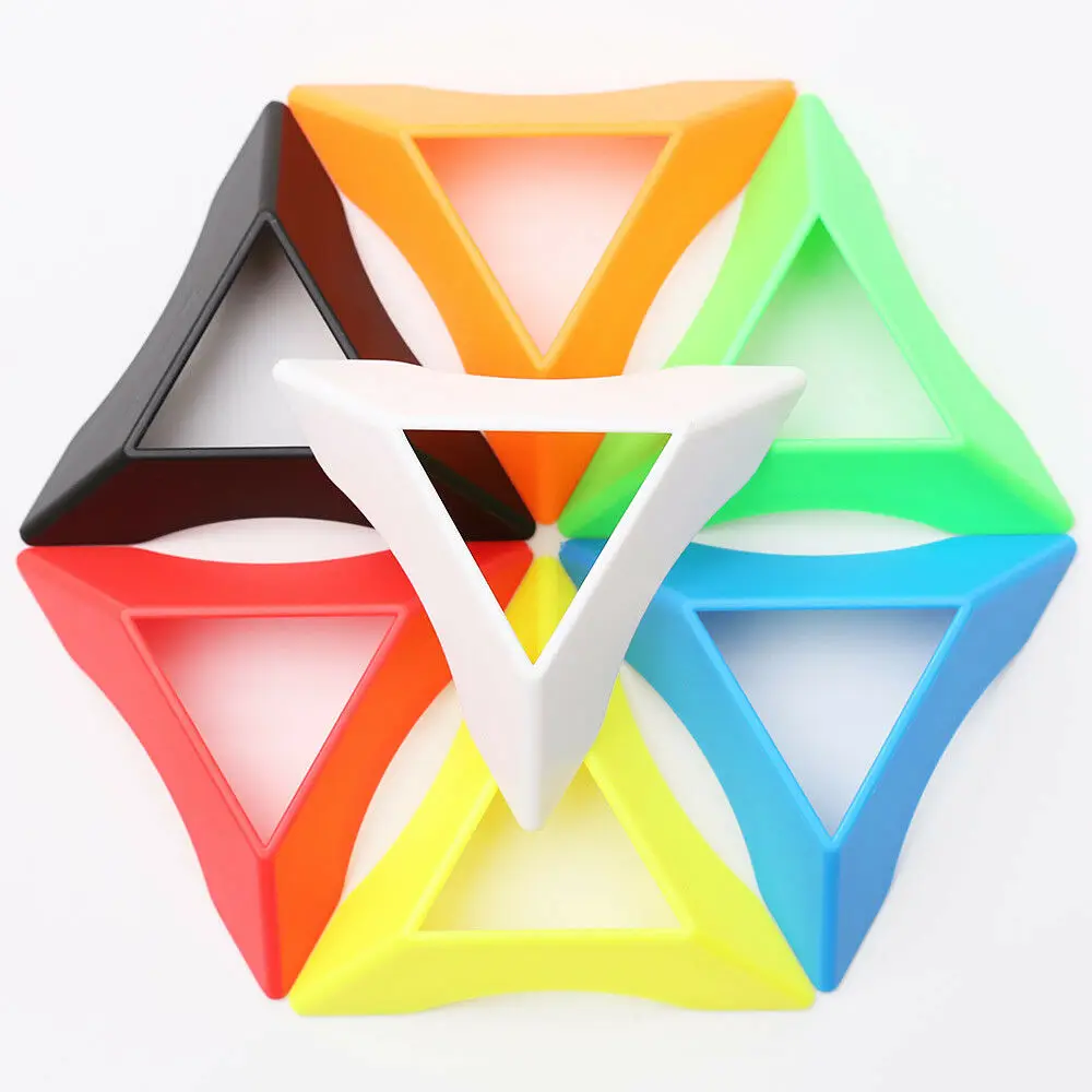 

7 Pcs Compact Plastic Magic Cube Base Holder Seven Colors Quality Speed Magic Holder Educational Learning Toys