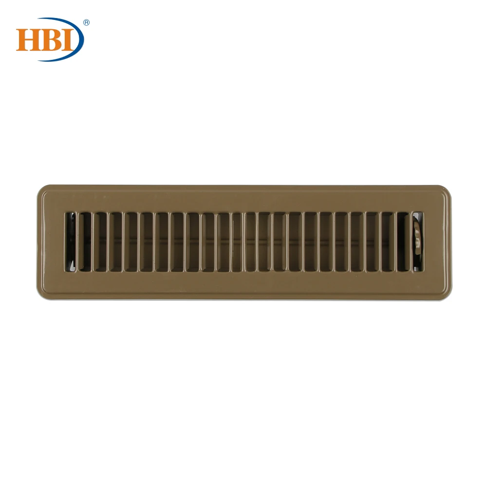 HBI 2 &quotX 12&quot коричневый Напольный Воздушный регистратор напольный диффузор без
