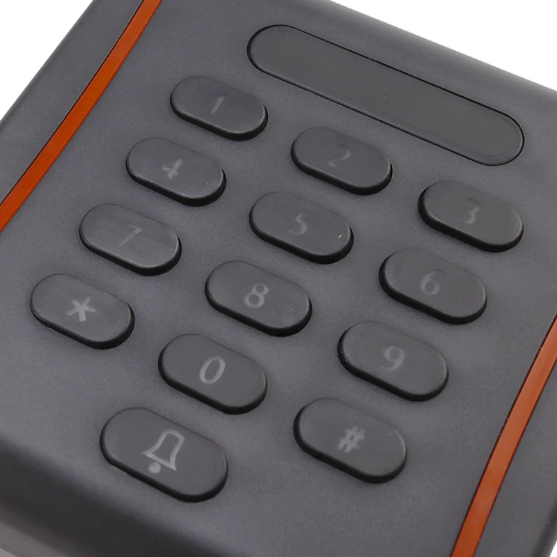 RT381 Rfid Клавиатура контроля доступа с 1000 пользователей+ 10 брелоков для RFID система контроля допуска к двери