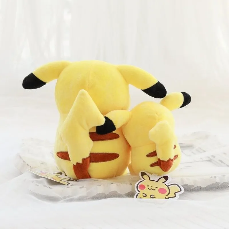 TAKARA TOMY, Покемон, Милый Пикачу с выражением, плюшевая игрушка, каваи, аниме, милая игрушка для детей, ПКМ