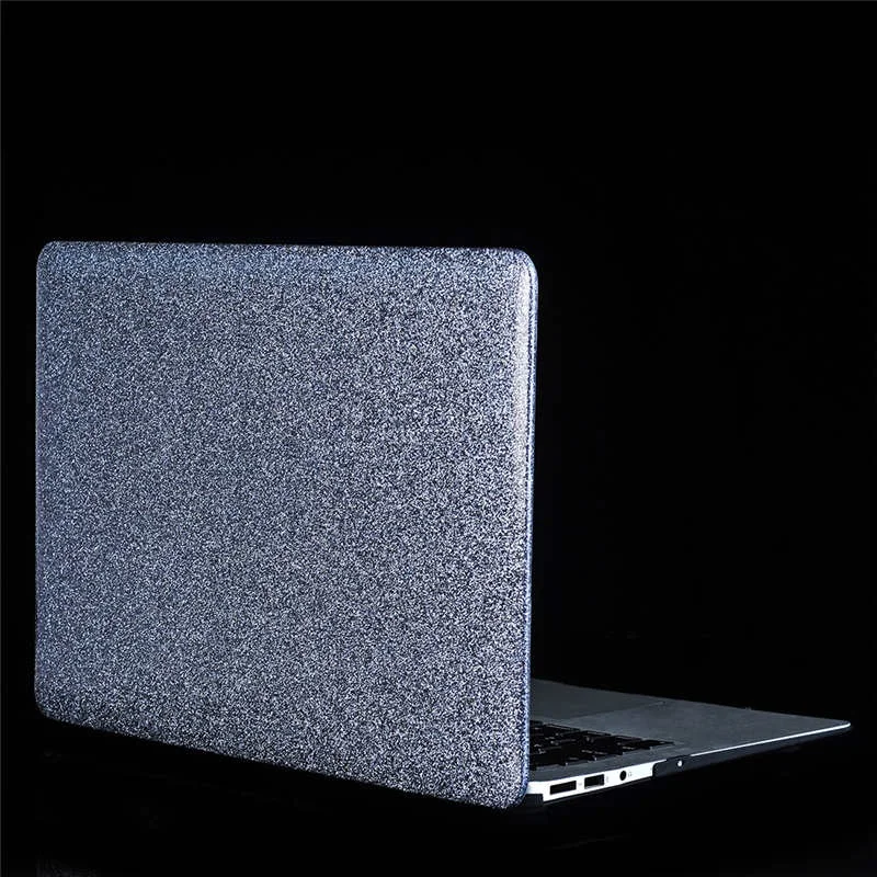 Шикарный чехол для Macbook Pro 13 15 CD rom чехол для ноутбука A1278 A1286 Роскошный ПВХ для Mac book Air Pro retina 11 12 13 15 Роскошный чехол - Цвет: Grey