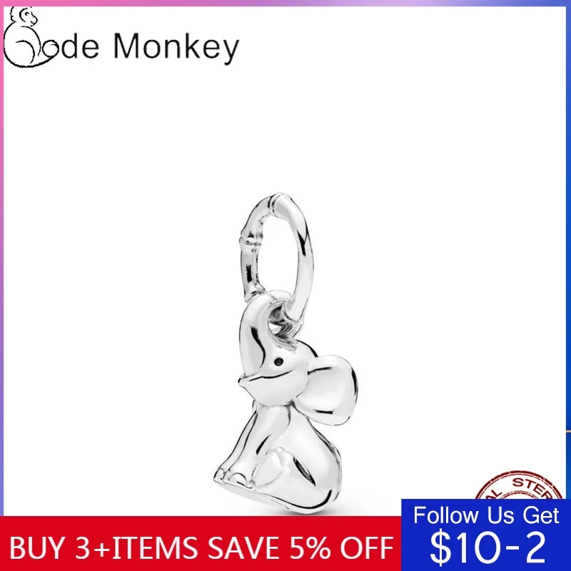 Классические милые бусины в виде слона codemon Key оригинальный браслет 3 мм из