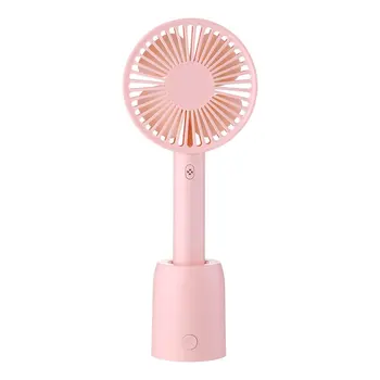 

Battery Operated Rechargeable Handheld Mini Fan Home Office Electric Rotation Personal Air Conditioning Fan Cooler Fan Gift