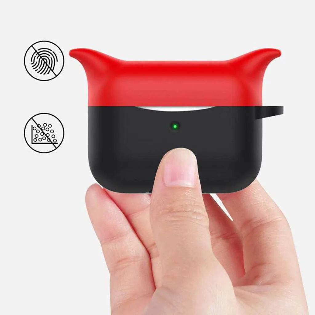 Чехол Little Devil для Airpods Pro, мягкий силиконовый защитный чехол для Apple Air Pods Pro, беспроводные Bluetooth наушники, 19Nov