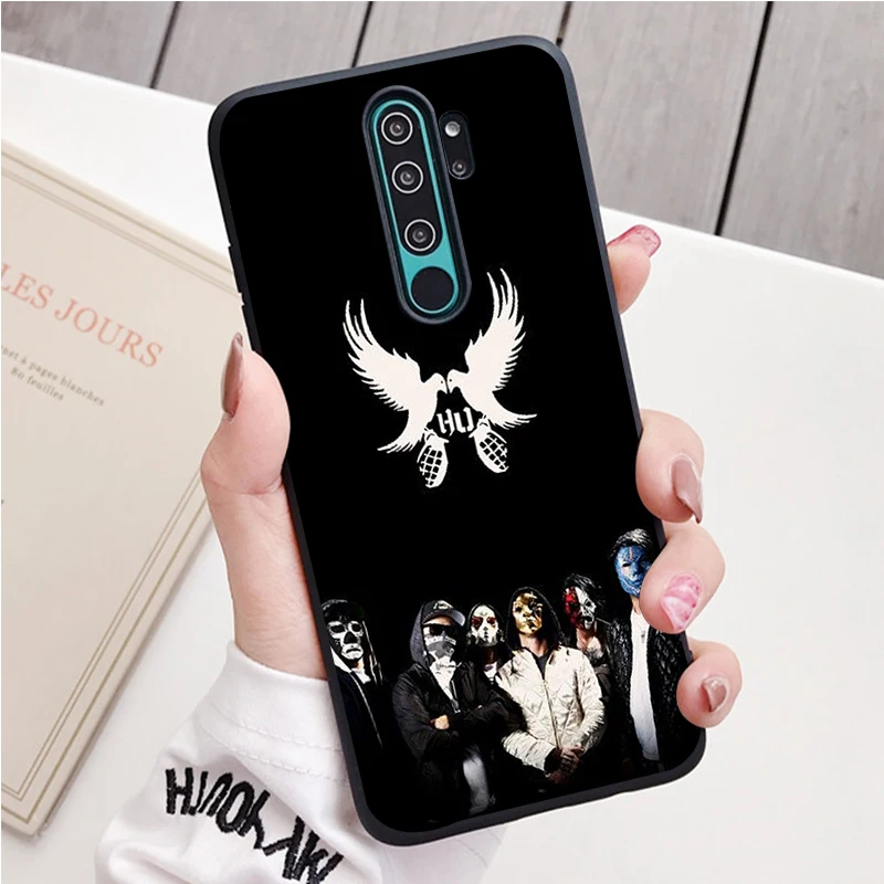 Hollywood Undead Silicone Ốp Lưng Điện Thoại Redmi Note 9 8 7 Pro S 8T 7A Bao case for xiaomi