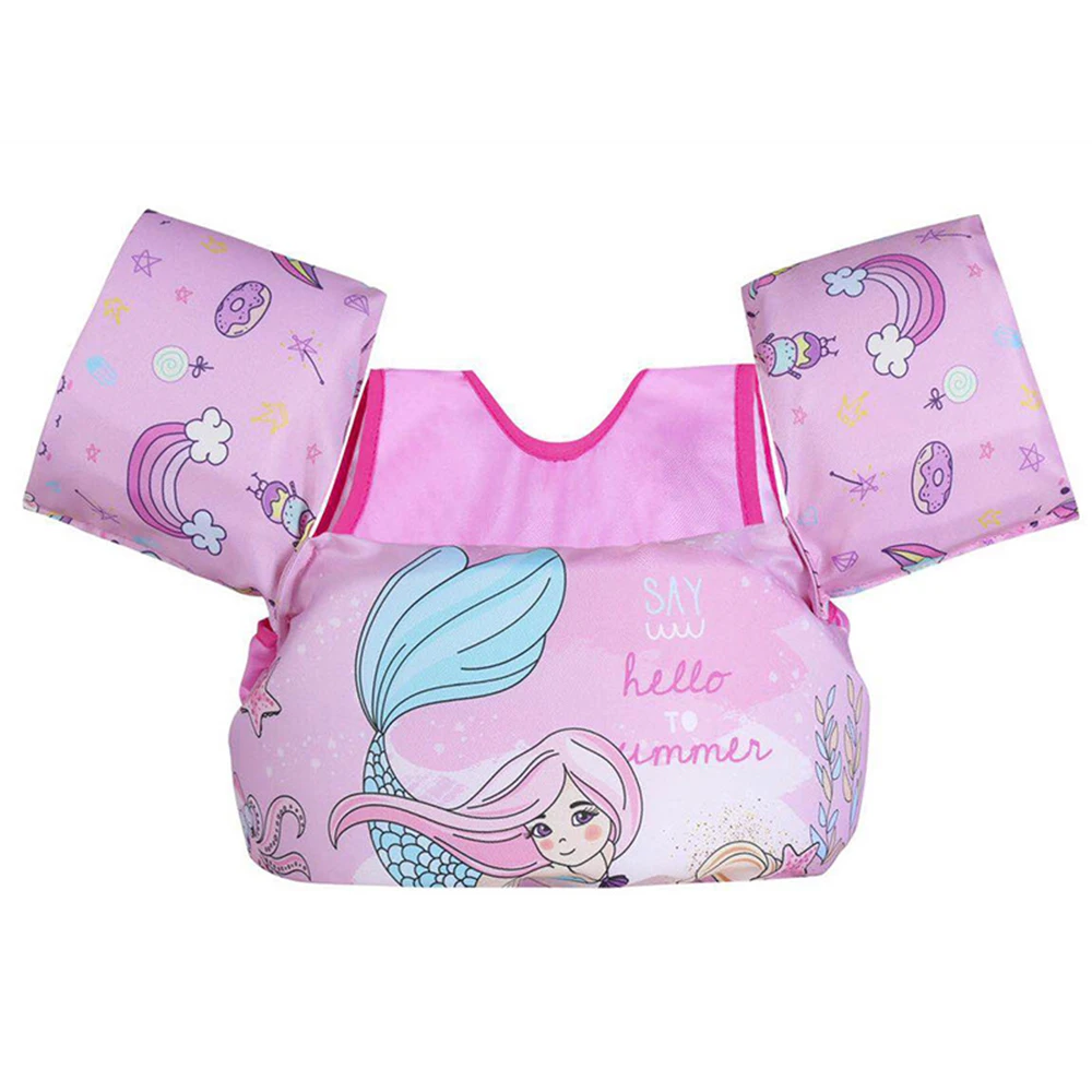 2 6歳ライフベストライフジャケットベビースイミングリング漫画アームリングライフジャケットベスト子供水泳水スポーツアクセサ Aliexpress Sports Entertainment