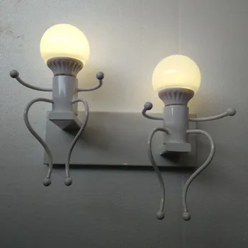 

vintage luminaria led lamp crystal corridor dining room bedroom lampara pared cabecero de cama