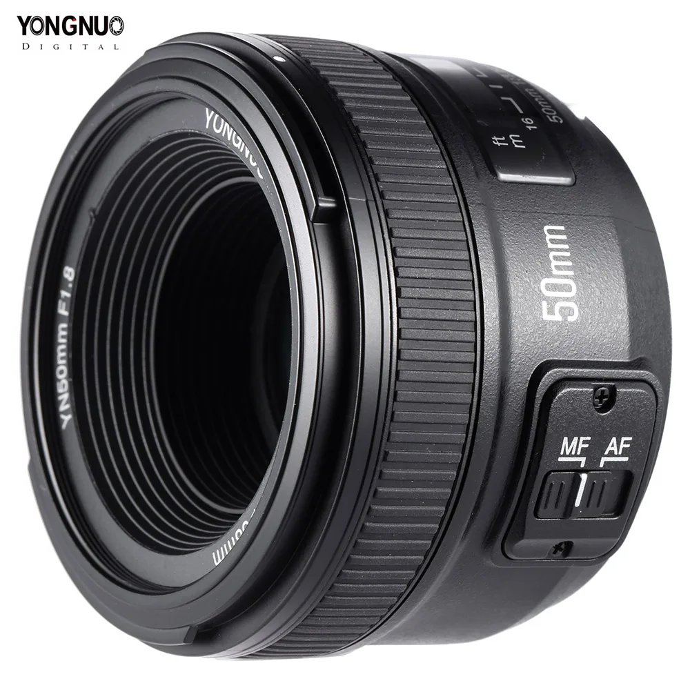 YONGNUO объектив YN50 мм yn50мм F1.8 yn35мм yn35мм F2.0 камера AF объектив MF объектив для Canon EF для Nikon F DLSR объектив камеры