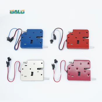 

Colorful DC 12V Electric Control Latch Drawer Switch Lock Electromagnetic Lock Without Detection Switch cerradura inteligente