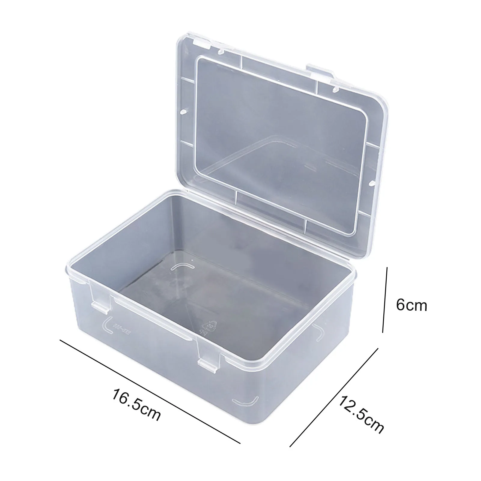 Transparent Big Plastic Portable Container Storage Stock Photo 1858107580