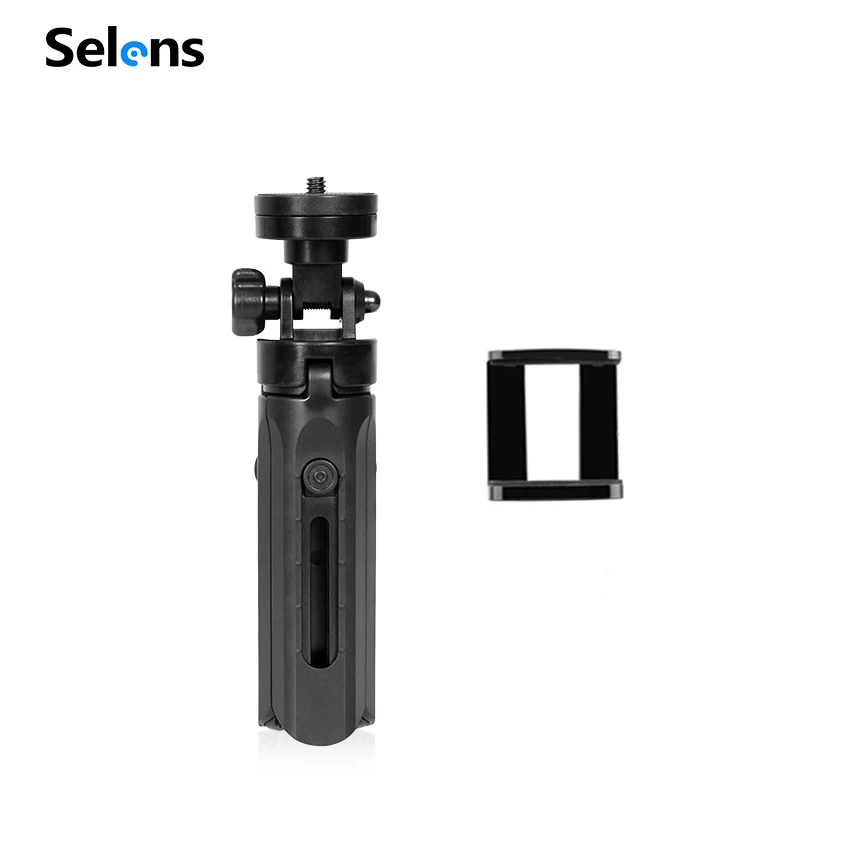 Package 2 Selens мини настольная маленькая подставка для телефона Настольный штатив для камеры беззеркальная камера смартфон со съемной шаровой головкой - Цвет: Package 2