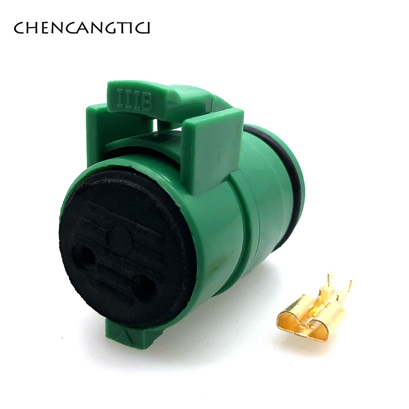 2 комплекта 3 Pin/way 90980-10341 круглый разъем генератора Водонепроницаемый Жгут проводов гнездо для Mitsubishi