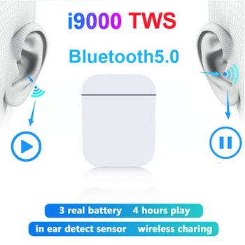 

2020 NEW i9000 TWS 1:1 In-ear H1 Ar 2 Bluetooth Earphone Mini Wireless Earbud Headphone Ar2 Headset PK i90000 TWS i1000