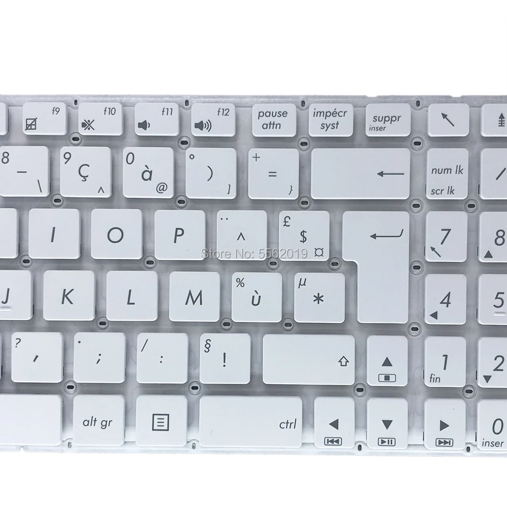 FR AZERTY  Ʈ Ű,  ü Ű, ASUS X542 X542UQ X542UR X542UA X542BP X542UN, 0KNB0-610XFR00, ǰ